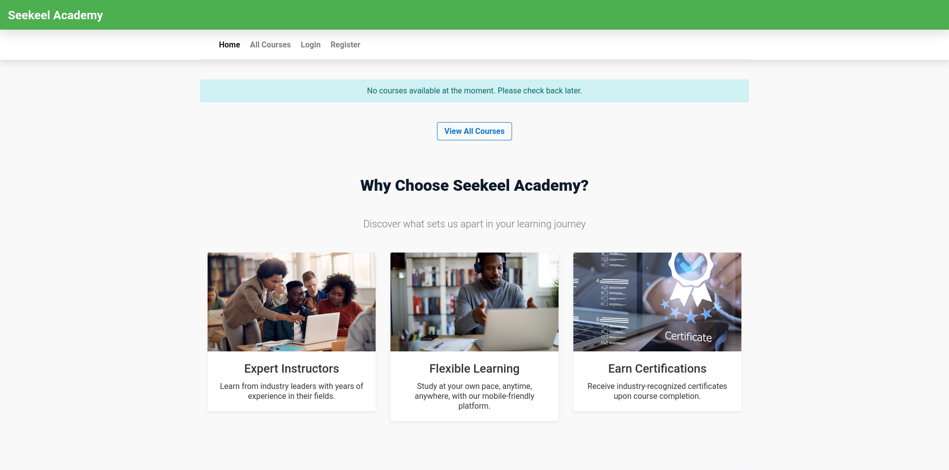 Seekeel Academy Platform